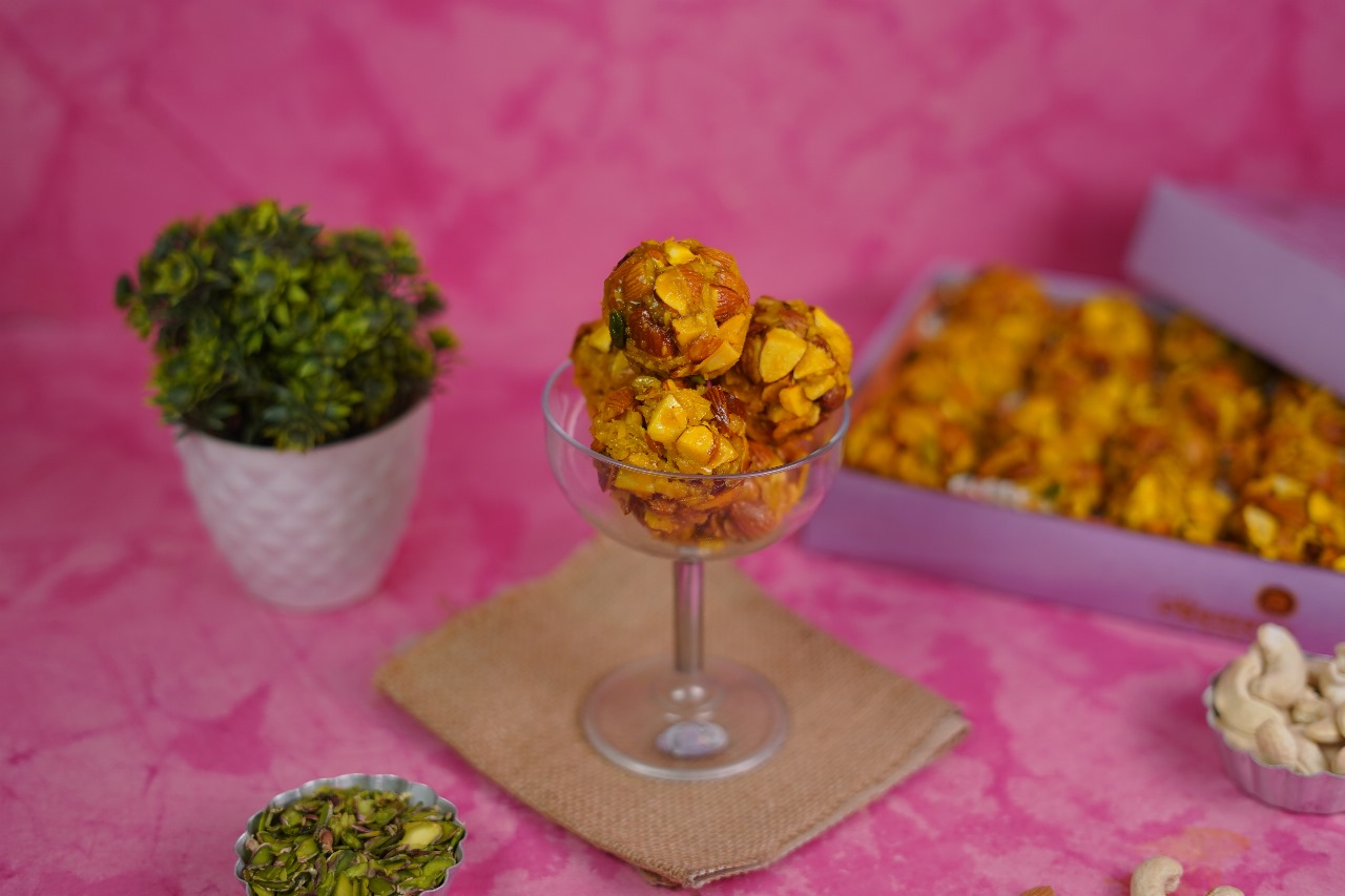Honey Dry Fruit Laddu